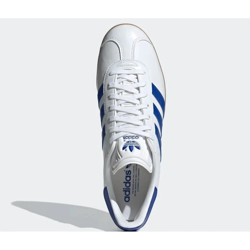 Size 9 - [NEW] Men's adidas Gazelle Shoes White IH0369